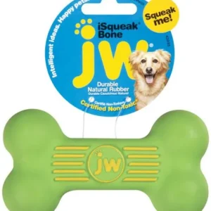 JW Pet iSqueak Bone Dog Toy - MD - Assorted