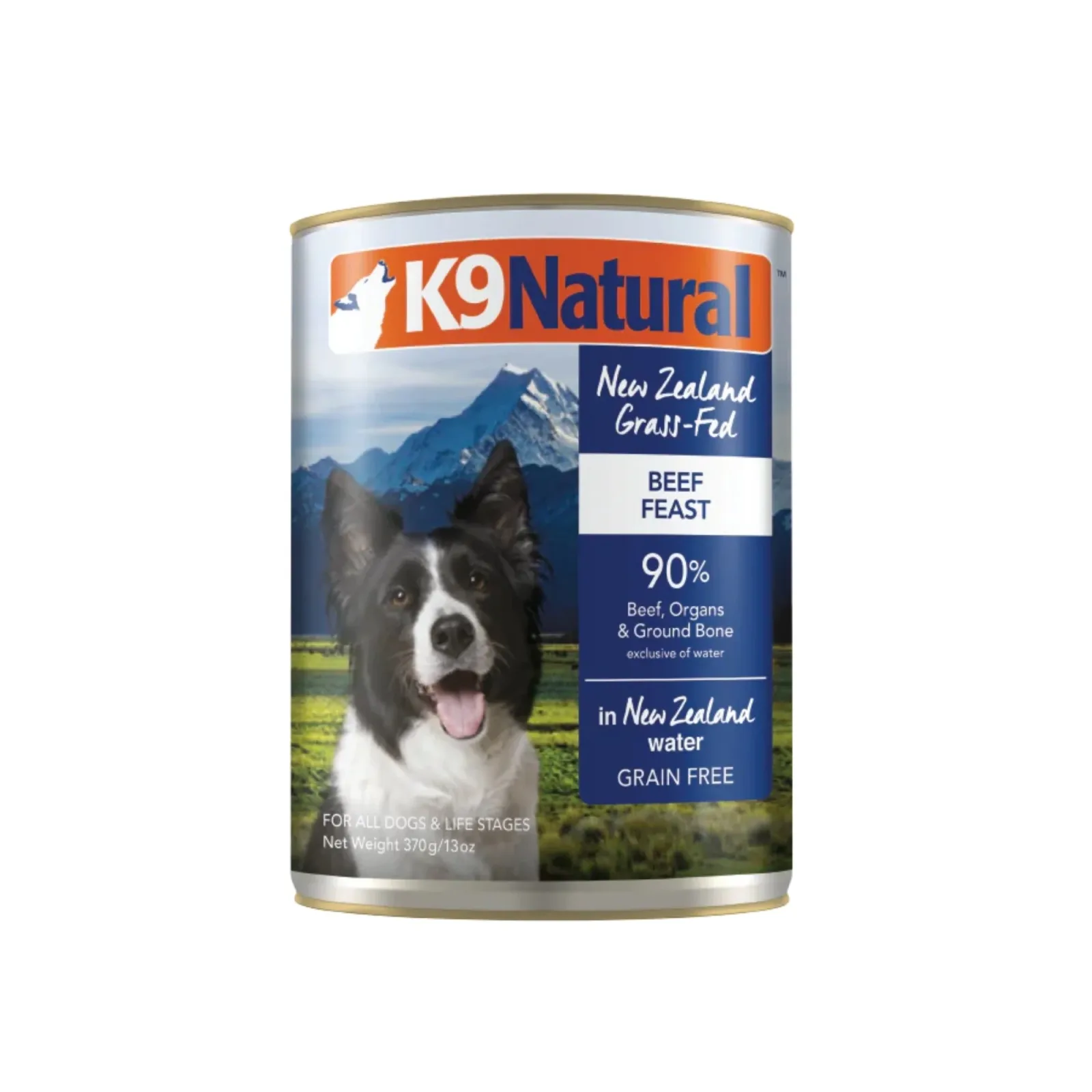 K9 Natural Dog Grain-Free Beef, 13 oz each, Case of 12