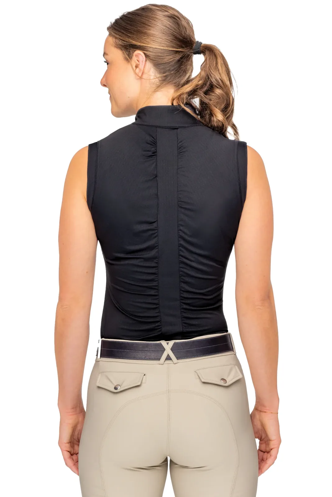 Kastel Denmark Ladies’ Audra 1/4 Zip Tank Top - Image 2