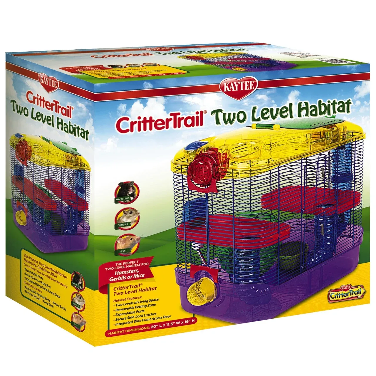 Kaytee Crittertrail Two Level Habitat