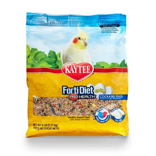 Kaytee Forti-Diet Pro Health Egg-Cite! Food Cockatiel 5lb - Image 2