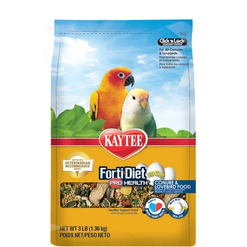 Kaytee Forti-Diet Pro Health Egg-Cite! Food Conure 3lb - Image 2