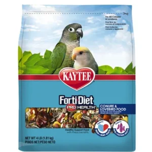 Kaytee Fortified Lovebird and Conure Bird Food 4 Lb