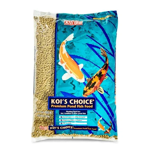 Kaytee Koi's Choice Koi Floating Fish Food 10 LB Bag - Image 2