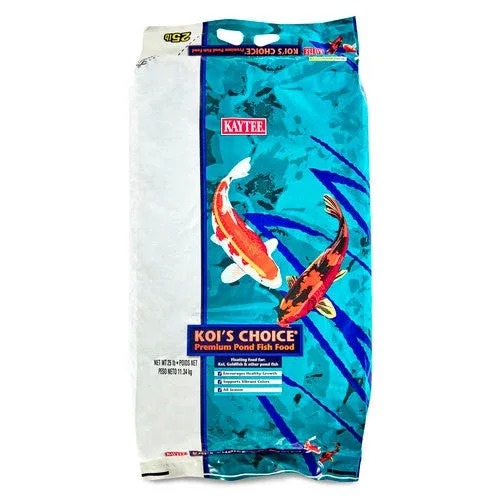 Kaytee Koi's Choice Koi Floating Fish Food 25 LB Bag - Image 2