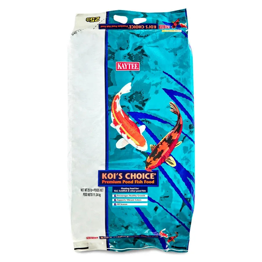 Kaytee Koi's Choice Koi Floating Fish Food 25 LB Bag