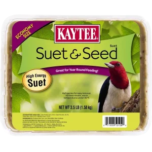 Kaytee Large Suet & Seed 3.5 Pounds
