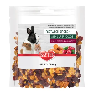 Kaytee Natural Snack with Superfoods Sweet Potato & Cranberry 3 oz