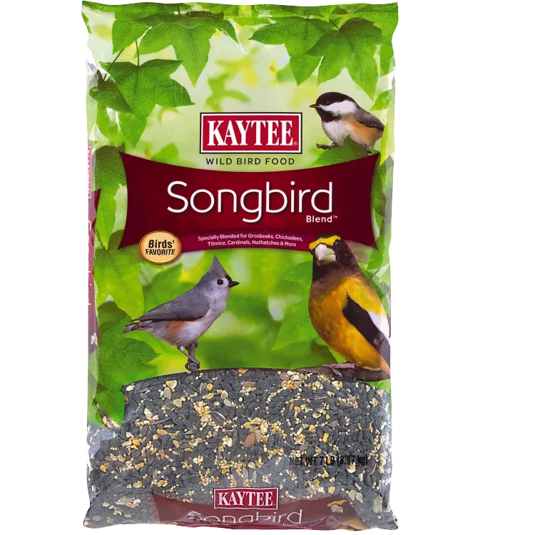 Kaytee Songbird Blend, Wild Bird Food, 7 Pound Bag
