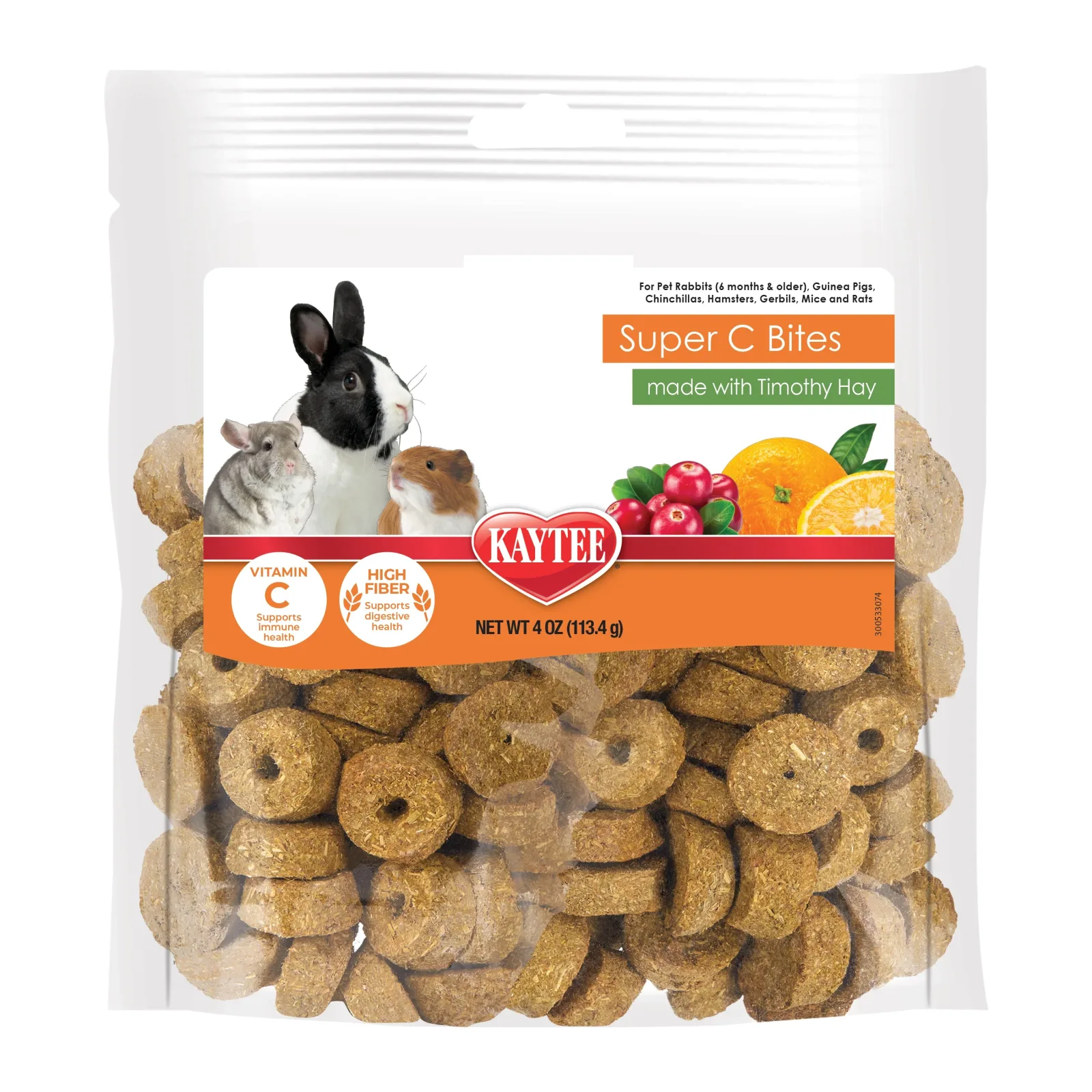 Kaytee Super C Bites, Cranberry and Orange Cranberry and Orange 4 oz