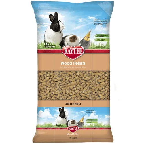 Kaytee Wood Pellets Litter 8 lb - Image 2