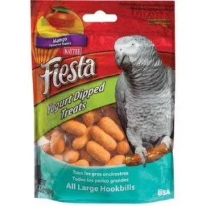 Kaytee Yo Dips Treats for Large Hookbills- Mango 3.5 oz