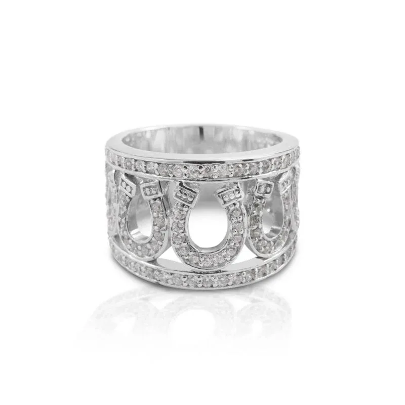 Kelly Herd Multi Horseshoe Ring - Image 2