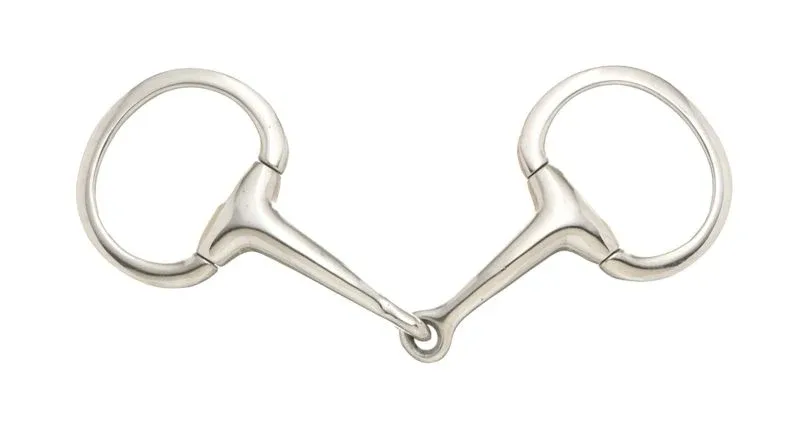 Kelly Silver Star SS Eggbutt Snaffle Mini Bit