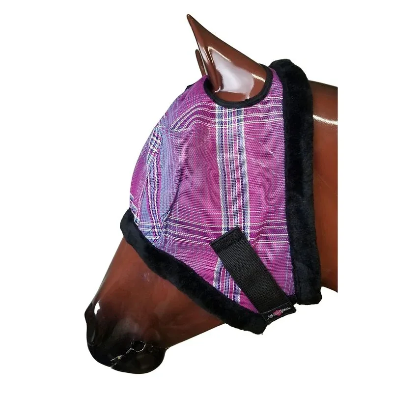 Kensington Fly Mask w.Fleece Trim Cotton Candy - Image 2