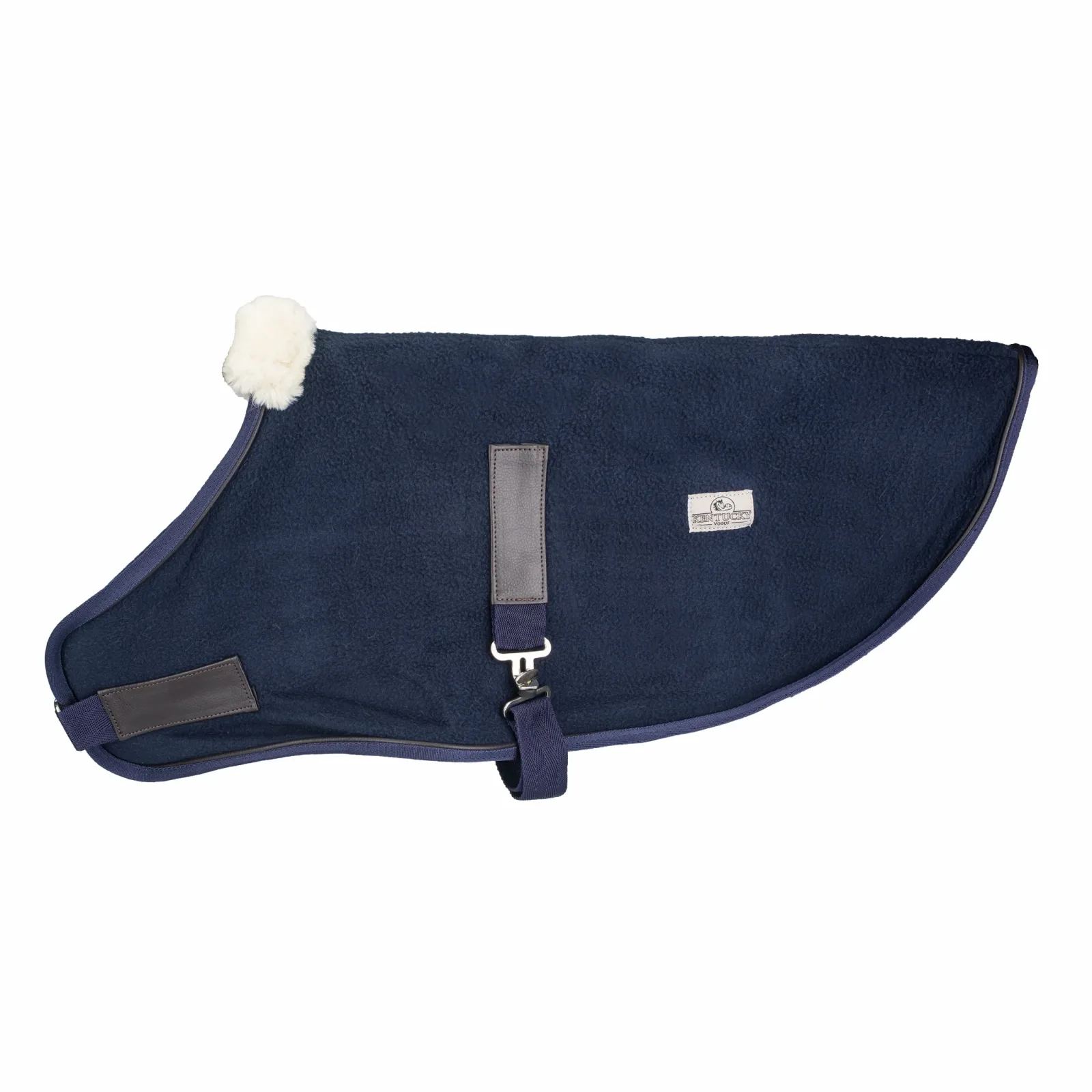 Kentucky Vogue Fleece Dog Coat