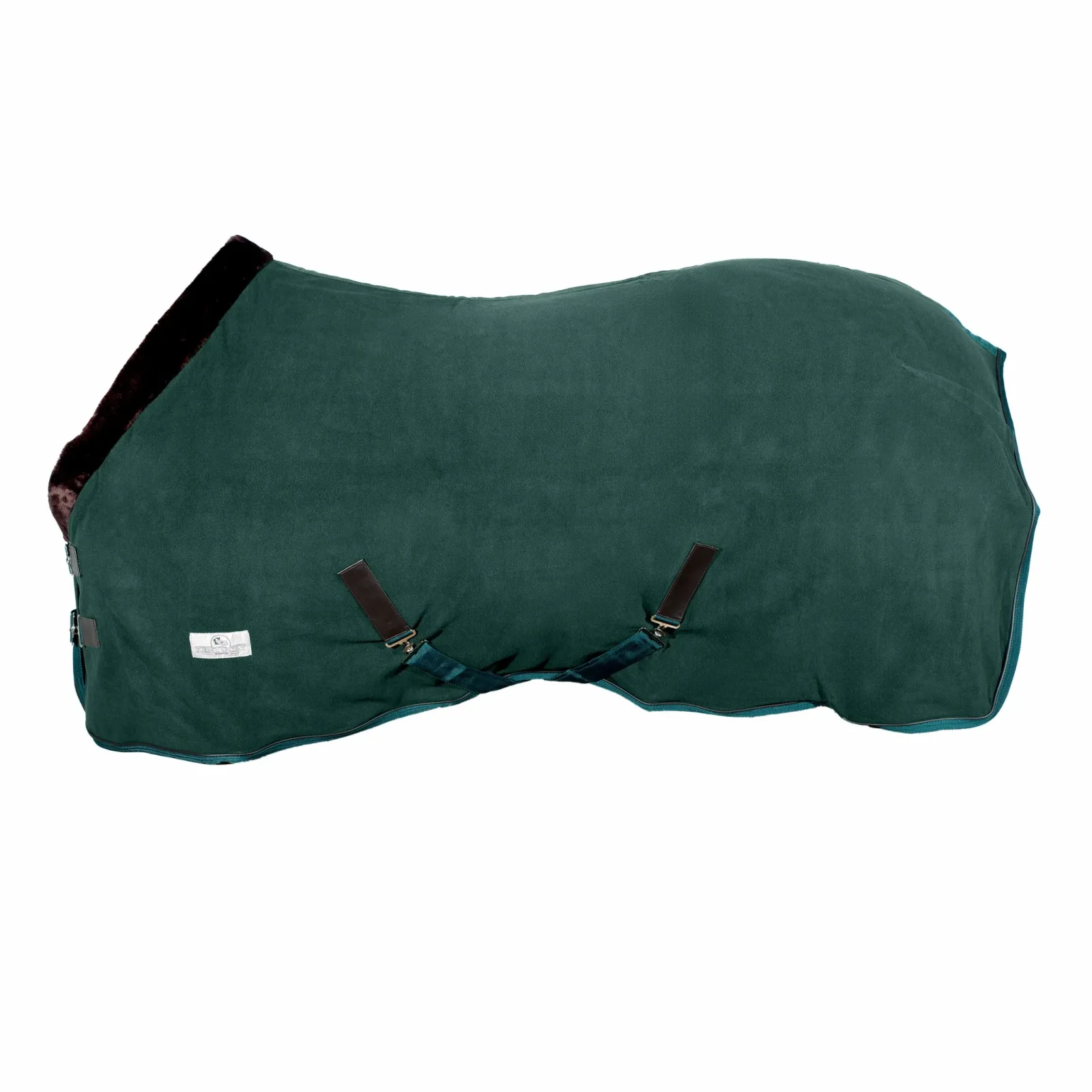Kentucky Vogue Fleece Sheet with Sheepskin Collar - Image 2