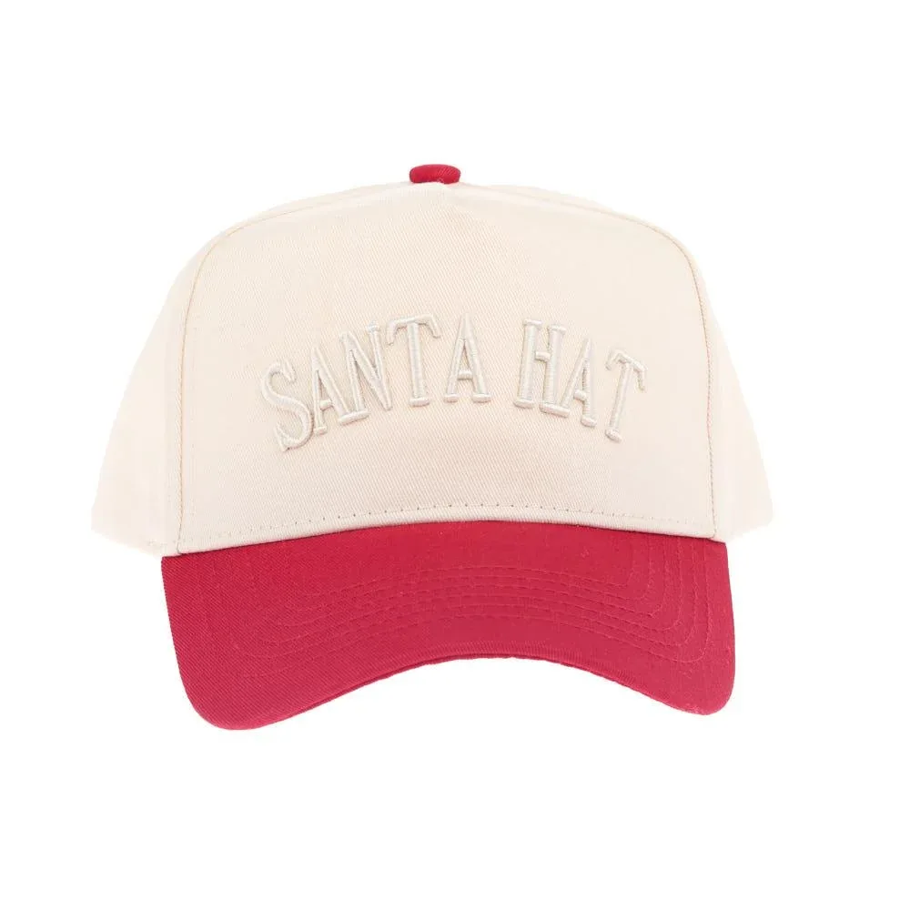 Kenzkustomz Santa Hat Red Vintage Trucker Cap