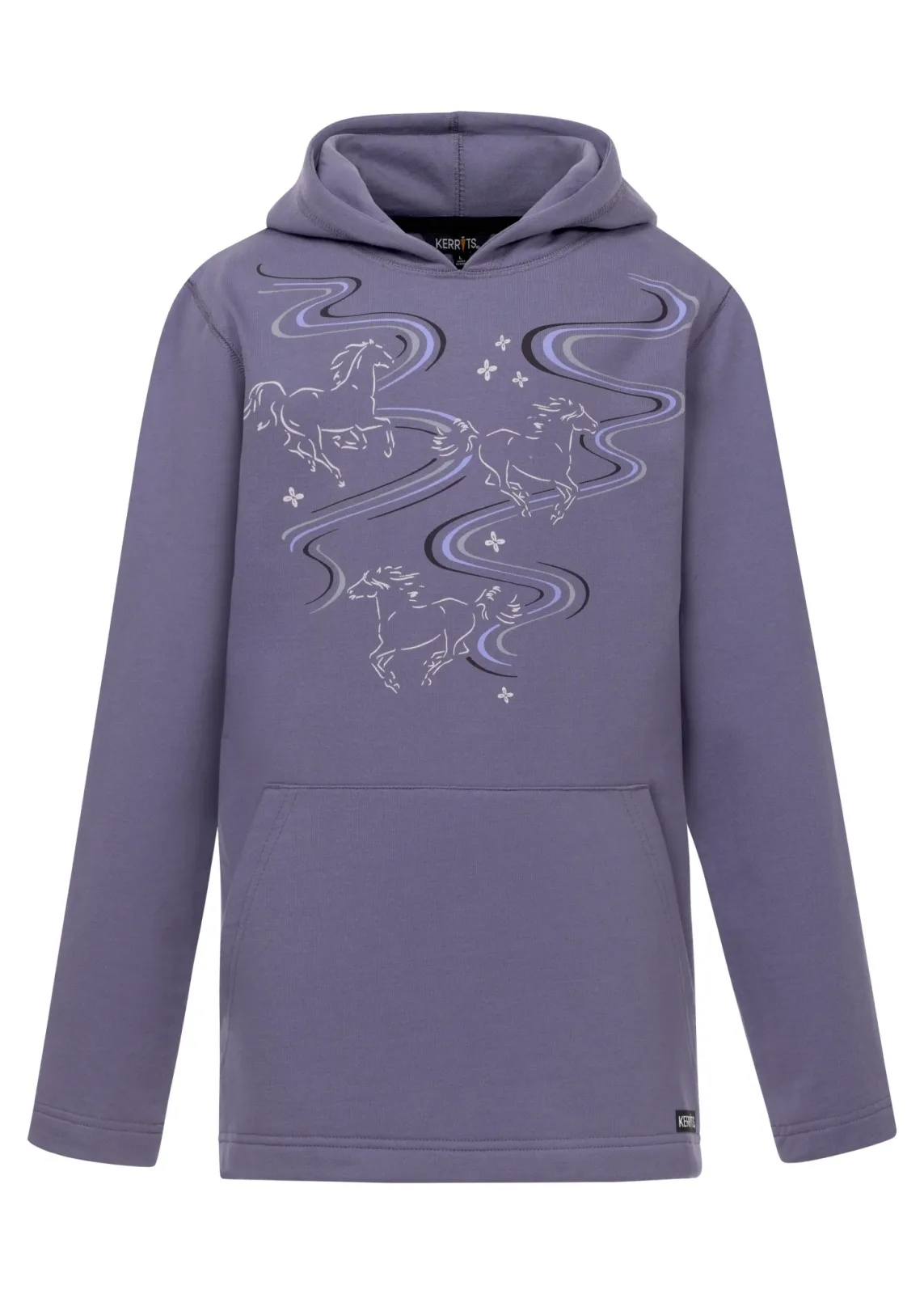 Kerrits Kids Ride The Wind Fleece Hoodie - Image 2