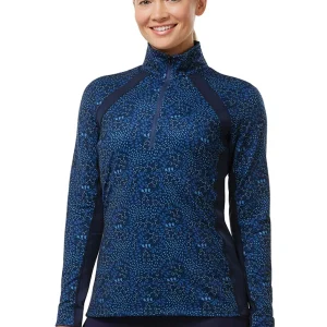 Kerrits® Ladies’ Rail Side Quarter-Zip Tech Top