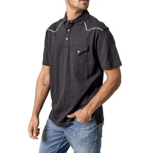 Kimes Ranch Mens Black G-2 Polo