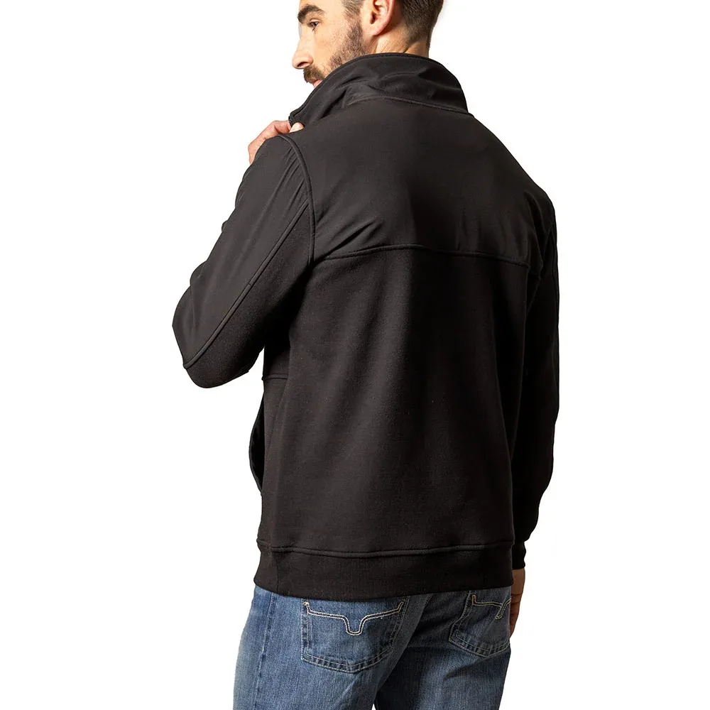 Kimes Ranch Men's La Rue Black 1/4 Zip Pullover - Image 2