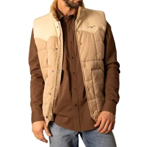 Kimes Ranch Men's Muir Khaki Trail Vest