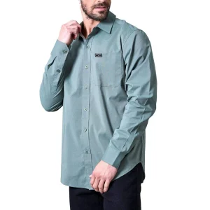 Kimes Ranch Mens Pine Long Sleeve Linville Shirt