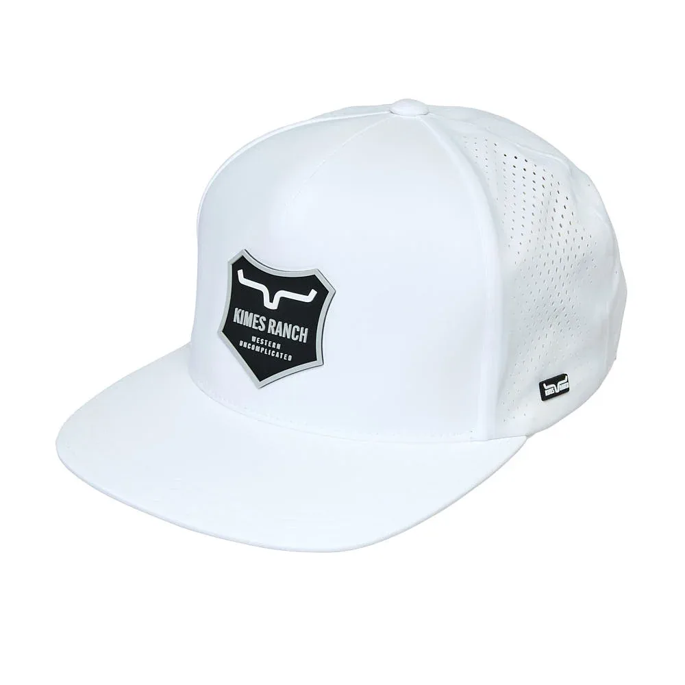 Kimes Ranch Men's White Vista Cap - Image 2