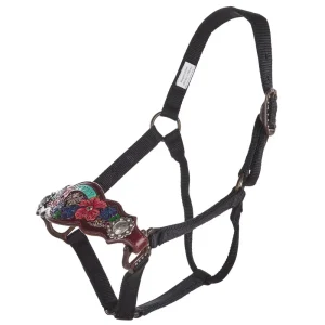 Kk Leathers Hawaiian Floral Bronc Halter