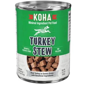 Koha Dog Grain Free Stew Turkey 12.7oz.(Case of 12)
