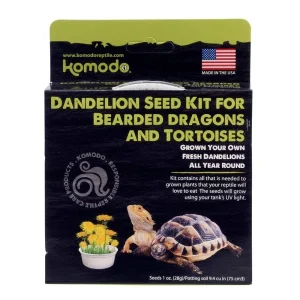 Komodo Dandelion Seed Kit for Tortoises & Grazing Reptiles