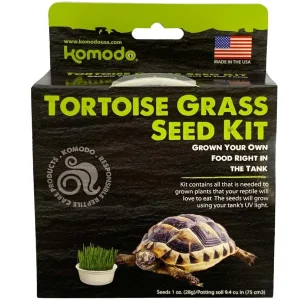 Komodo Tortoise Grass Seed Kit for Tortoise Habitats