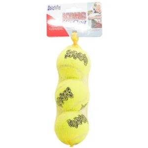 Kong Air Kong Squeakers Tennis Balls Medium - 2.75" Diameter (3 Pack )