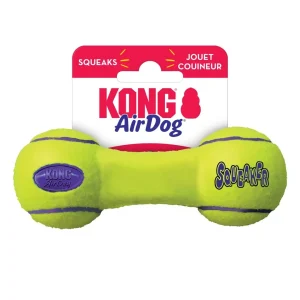KONG AirDog Squeaker Dumbbell Dog Toy - Large