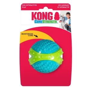 KONG Corestrength Dog Toy Ball, Blue Large