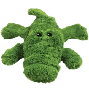 KONG Cozie Ali Alligator Plush Dog Toy Green SM