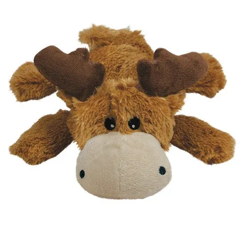 KONG Cozie Marvin Moose Plush Dog Toy Brown SM - Image 2
