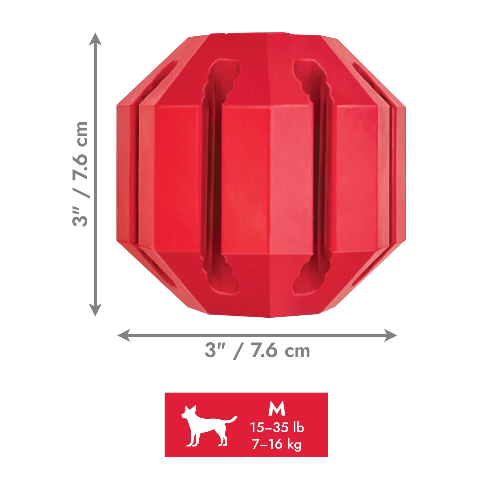 KONG Dog KONG® Stuff-A-Ball® Md - Image 2