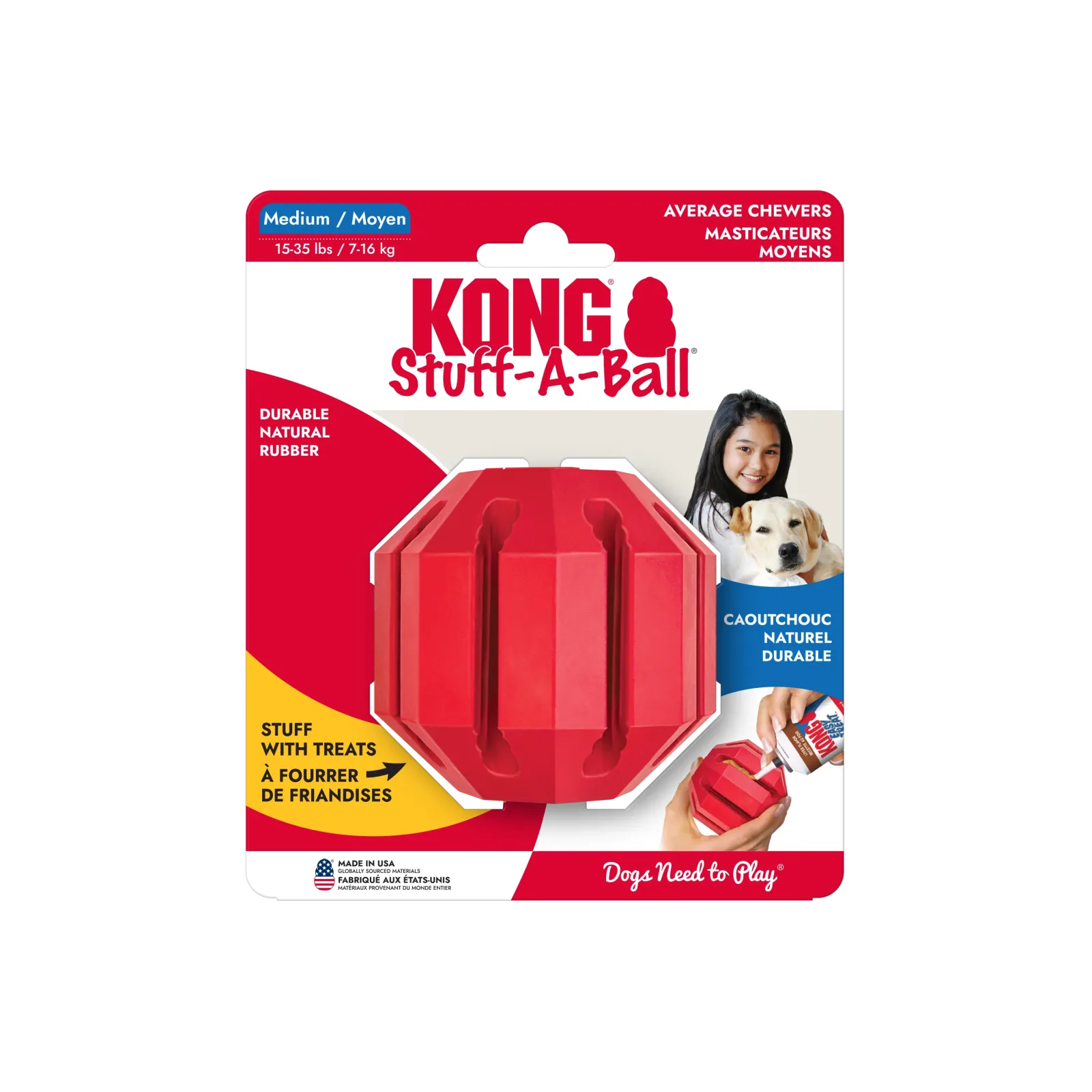 KONG Dog KONG® Stuff-A-Ball® Md