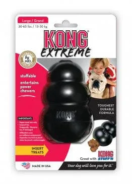 KONG Extreme Dog Toy Black LG - Image 2