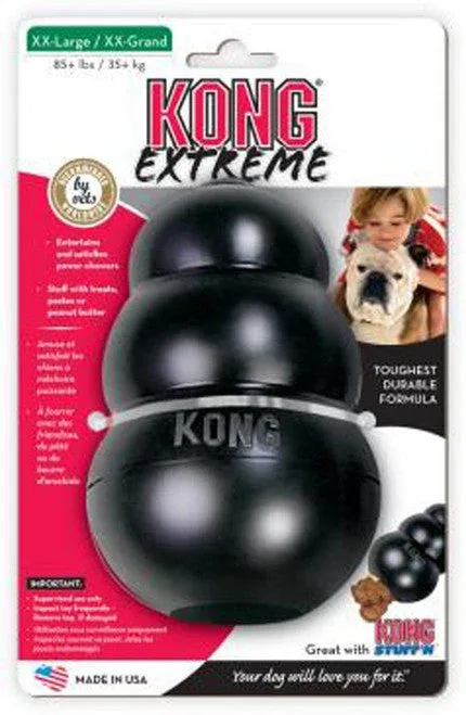 KONG Extreme Dog Toy Black XXL - Image 2