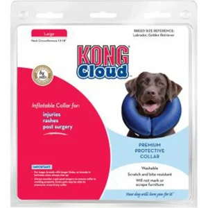 KONG Inflatable E-Collar Blue LG