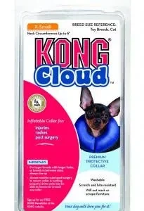 KONG Inflatable E-Collar Blue XXS