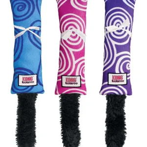 KONG Kickeroo Plush Swirl Pattern Catnip Cat Toy Assorted One Size
