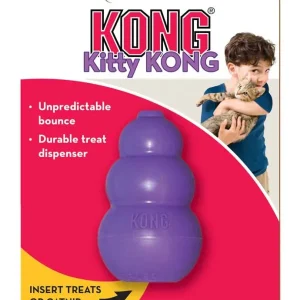 KONG Kitty Catnip Toy Purple One Size