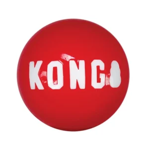 KONG Signature Ball Dog Toy Red Large