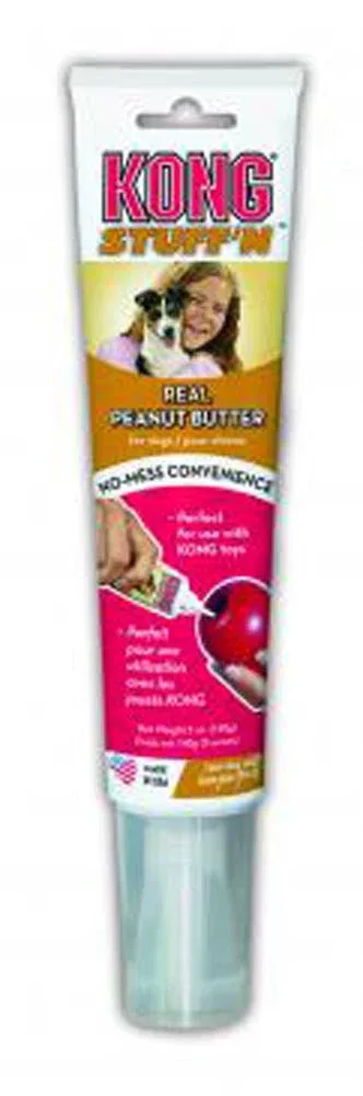 KONG Stuff'N Dog Treat Paste Tube Peanut Butter 5oz