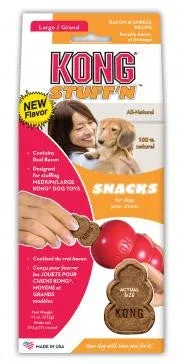 KONG Stuff'N Snacks Dog Treats Bacon & Cheese LG 12oz - Image 2
