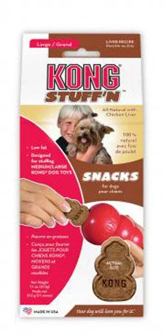 KONG Stuff'N Snacks Dog Treats Liver LG 12oz - Image 2